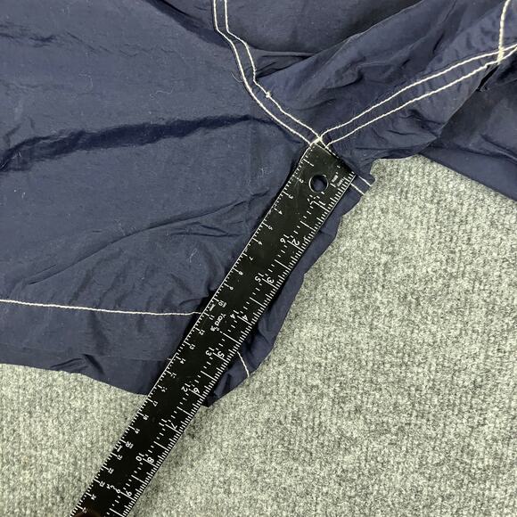 Nautica Swim Trunks Mens Size XXL Colorblock Navy Blue Yellow Mesh Lined Shorts - Picture 3 of 9